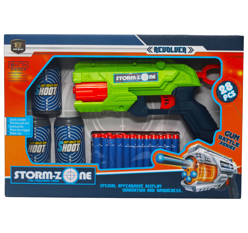 Skid Fusion Storm Zone Soft Gun Z1136-1