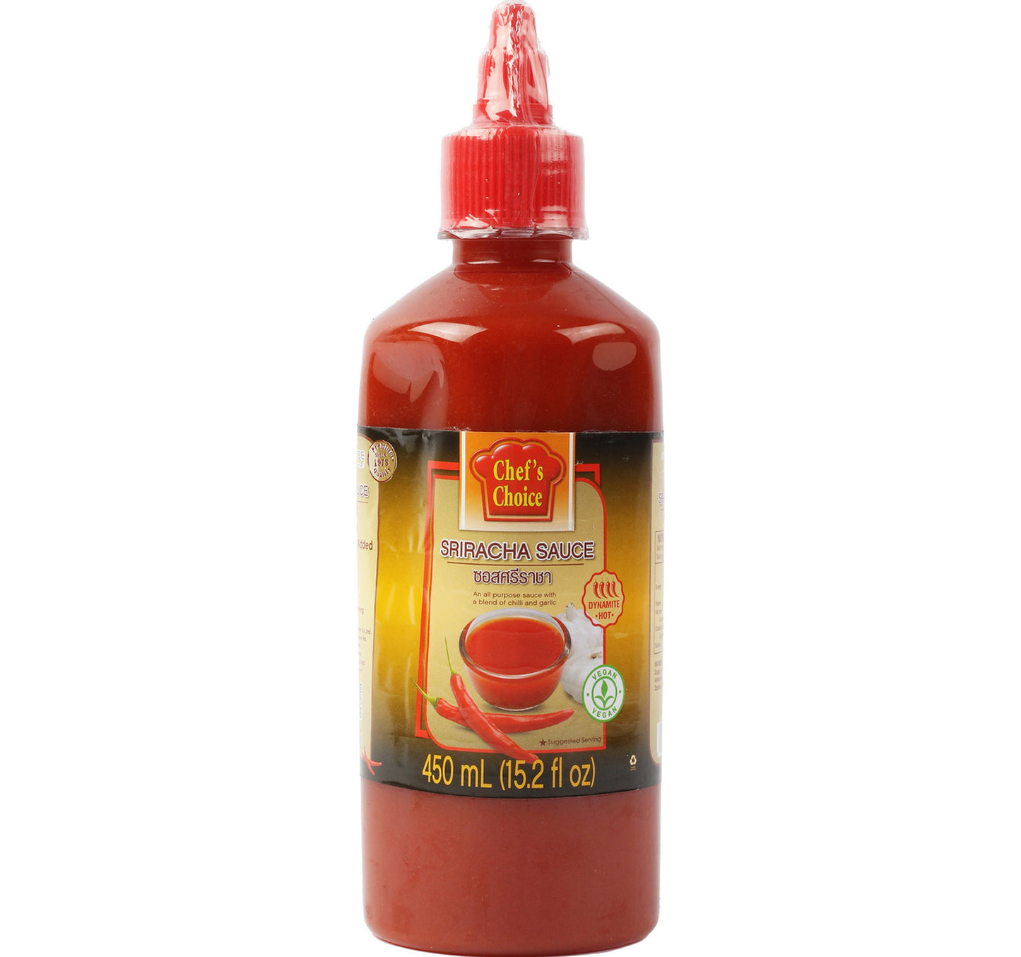 Chef's Choice Sriracha Chilli Sauce Squeeze 450 ml
