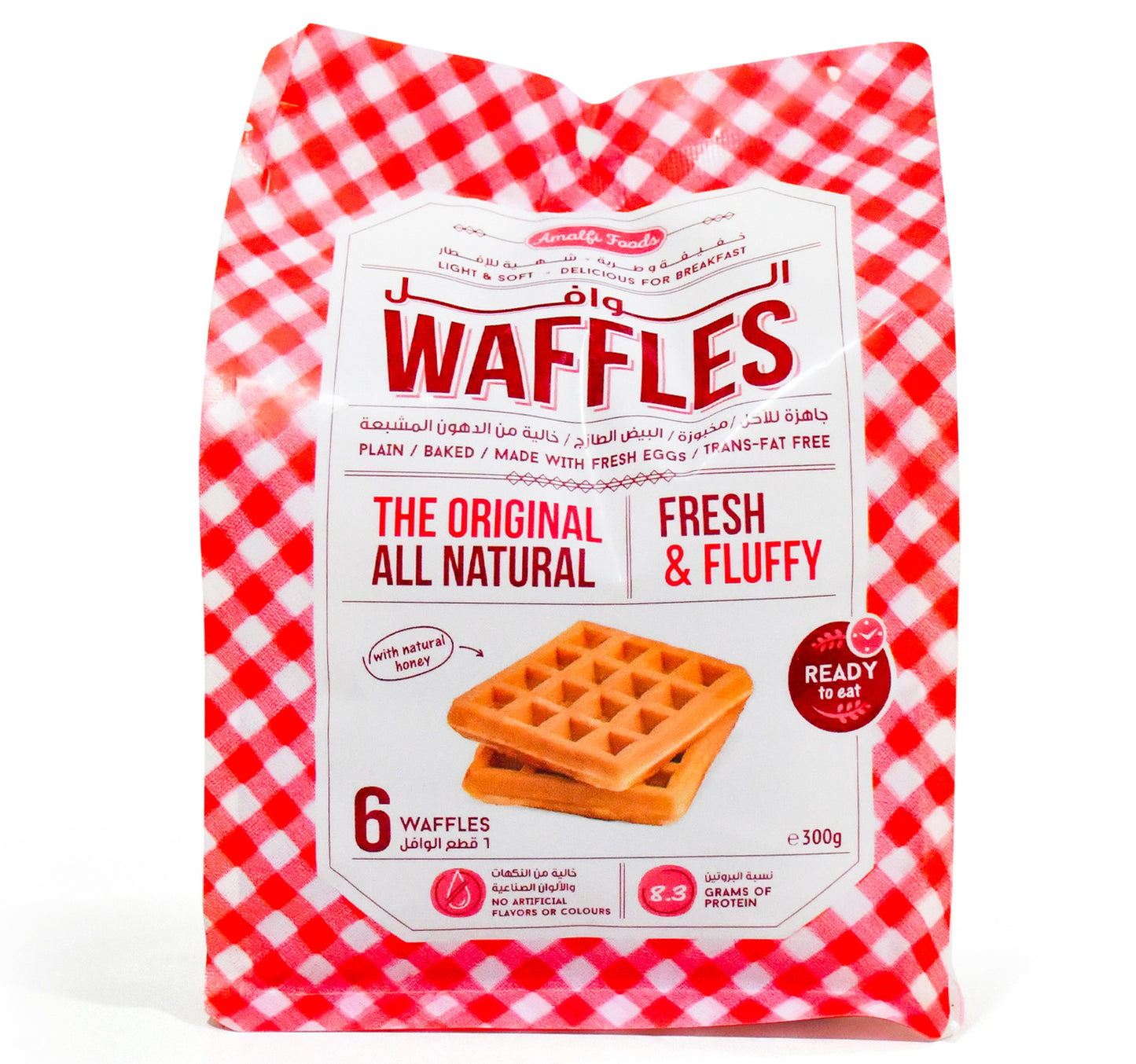 Amalfi Foods Original Waffles 6 pcs 300 g