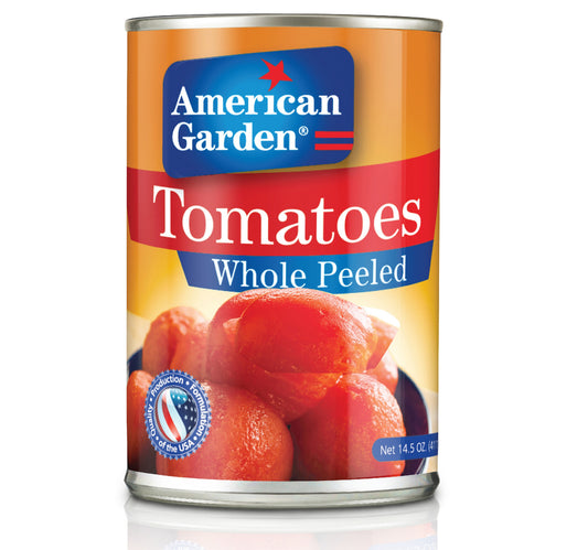 American Garden Whole Peeled Tomatoes Gluten Free 411 g Lulu Hypermarket