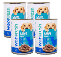 WooFresh Lamb Mince in Gravy 4 x 400 g
