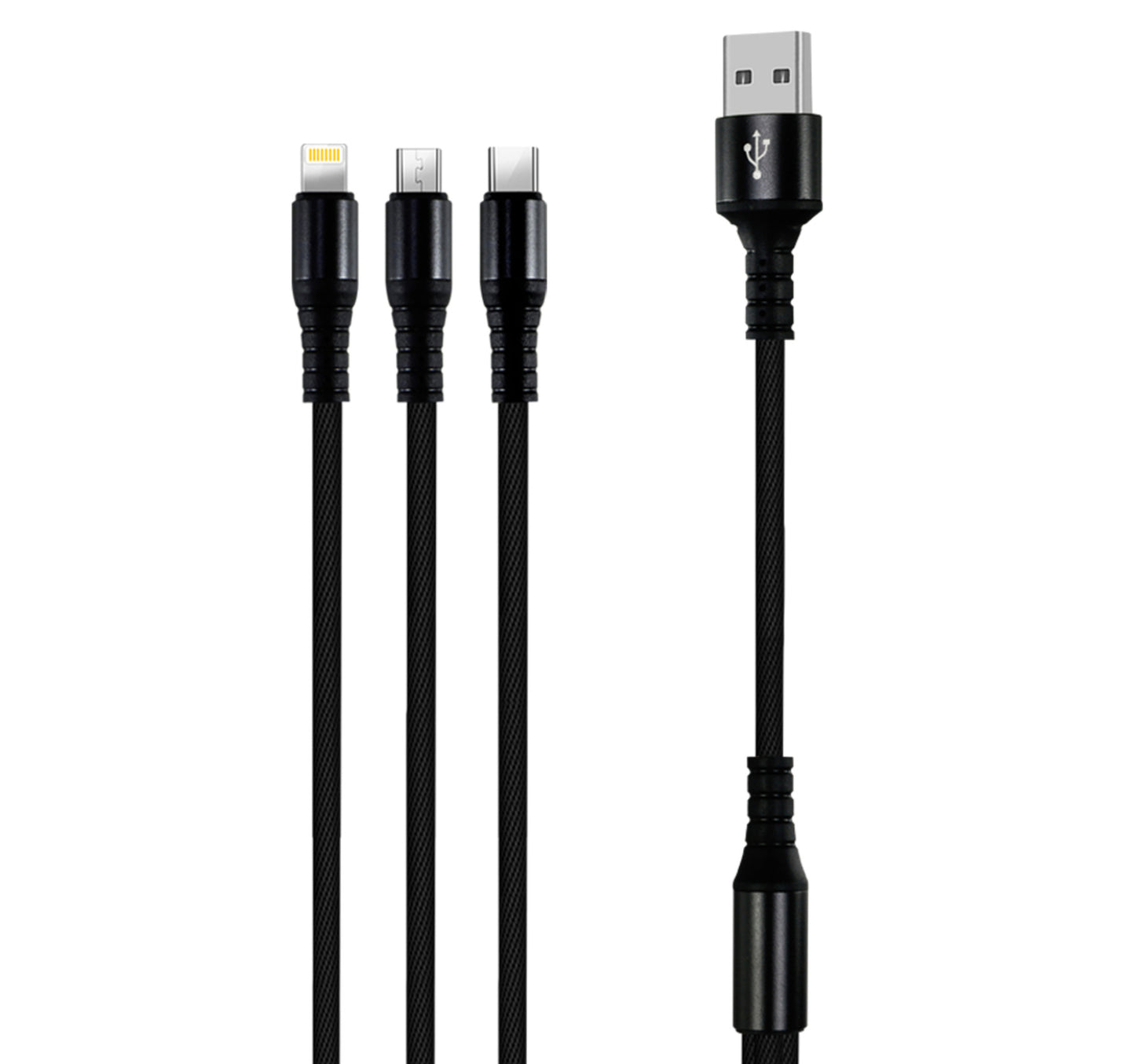 Iends 3 in 1 Android/ iOS/ Type-C Cable Charge & Sync Cable CA399