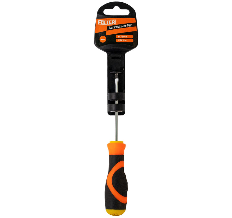 Fixter Screw Driver Flat 3 x 75 mm 42116