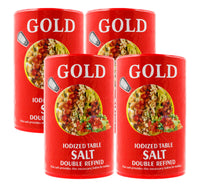 Gold Iodized Table Salt Value Pack 4 x 737 g