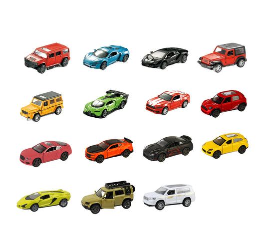 Skid Fusion Pull Back Die Cast Car ST1-32 Assorted 1pc