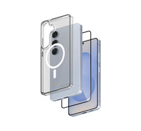 Smartix Samsung Galaxy S25 Magnetic Clear Case + Screen Protector IGS25M GBN Lulu Hypermarket