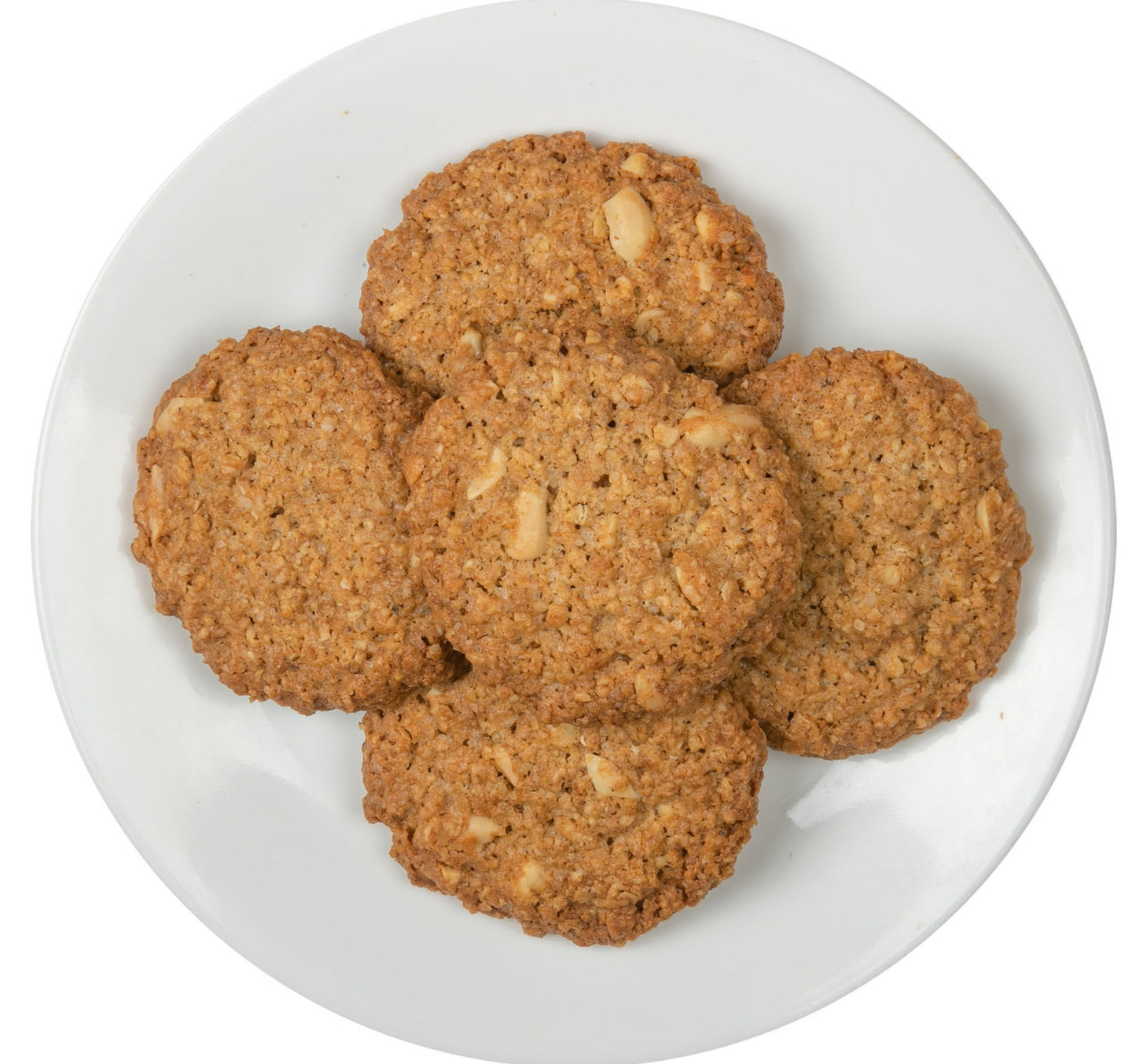 LuLu White Oats Peanut Cookies 250 g