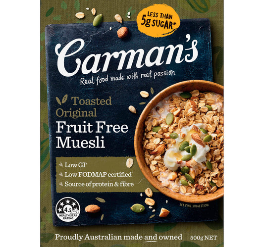 Caraman's Original Fruit Free Muesli 500 g Lulu Hypermarket