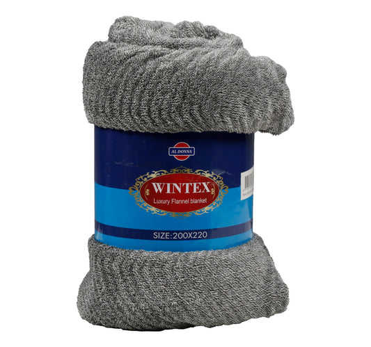 بطانية وينتكس فلانيل، 200 × 220 سم، متنوعة