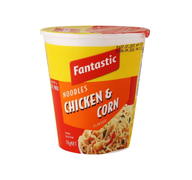 Fantastic Noodles Chicken And Corn Flavour 70 g Lulu Hypermarket