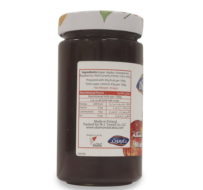 Diamond Mixed Fruit Jam 454 g