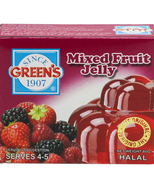 Green's Jelly Mixed Fruit 80 g Lulu Hypermarket