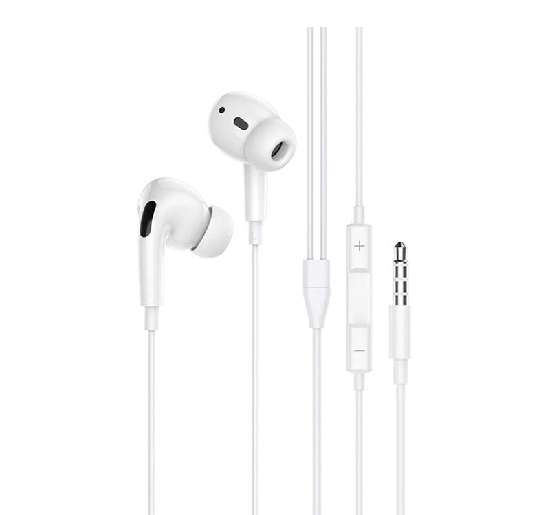 Iends Stereo Wired Earphones with 3.5mm Plug IE-HS5737, White Lulu Hypermarket