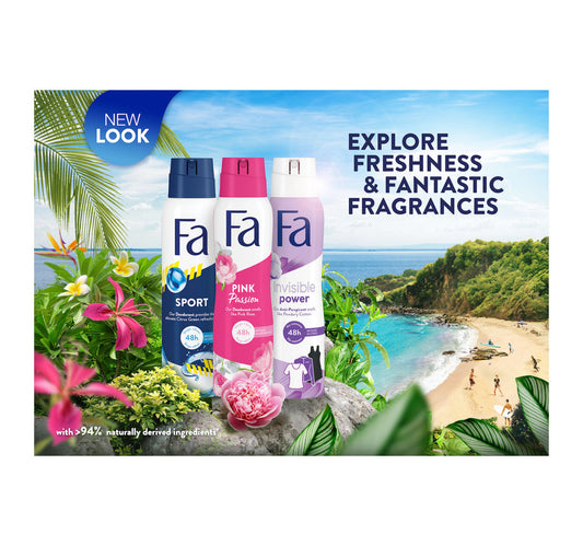 Fa Attraction Force Deodorant Spray For Men 200 ml