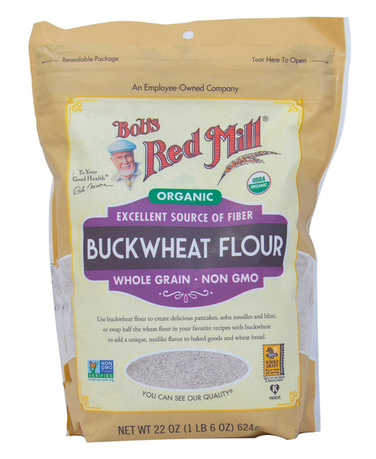 Bob's Red Mill Organic Buckwheat Flour 624 g Lulu Hypermarket