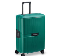 Delsey Securitech Stone 4 Double Wheels Hard Trolley, 82 cm, Green