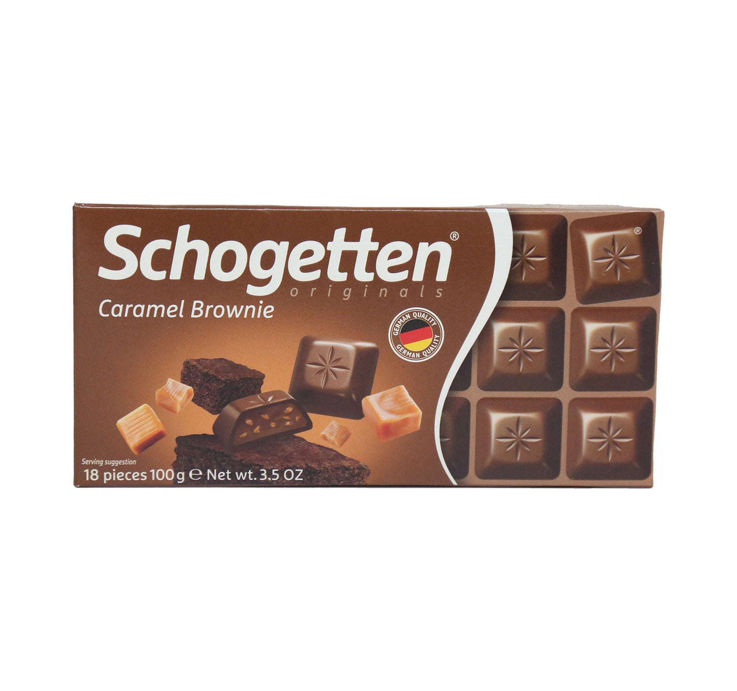 Schogetten Caramel Brownie Chocolate 100 g Lulu Hypermarket