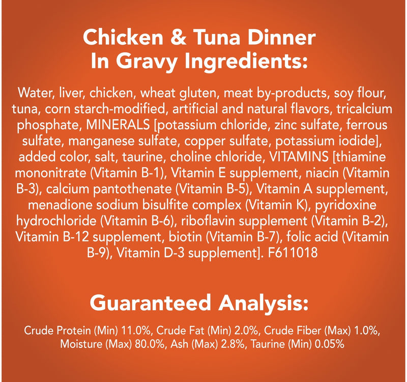 Friskies Prime Fillets Chicken & Tuna Dinner 156 g