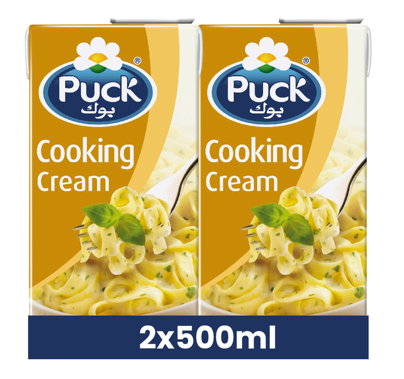 Puck Cooking Cream 2 x 500 ml Lulu Hypermarket