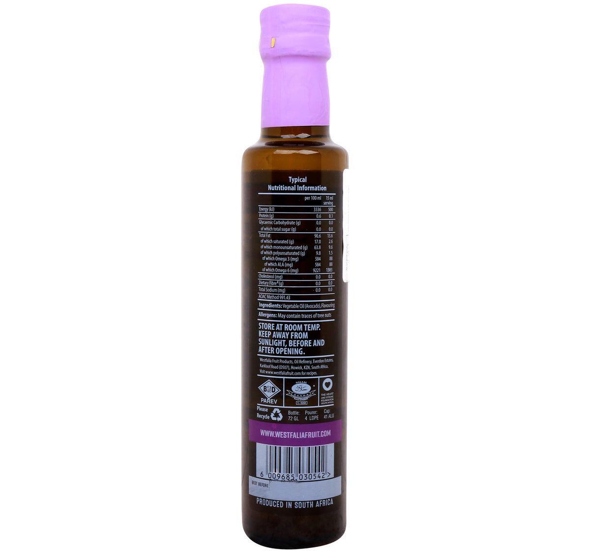 Westfalia Fruit Avacado Oil Garlic Flavoured 250 ml