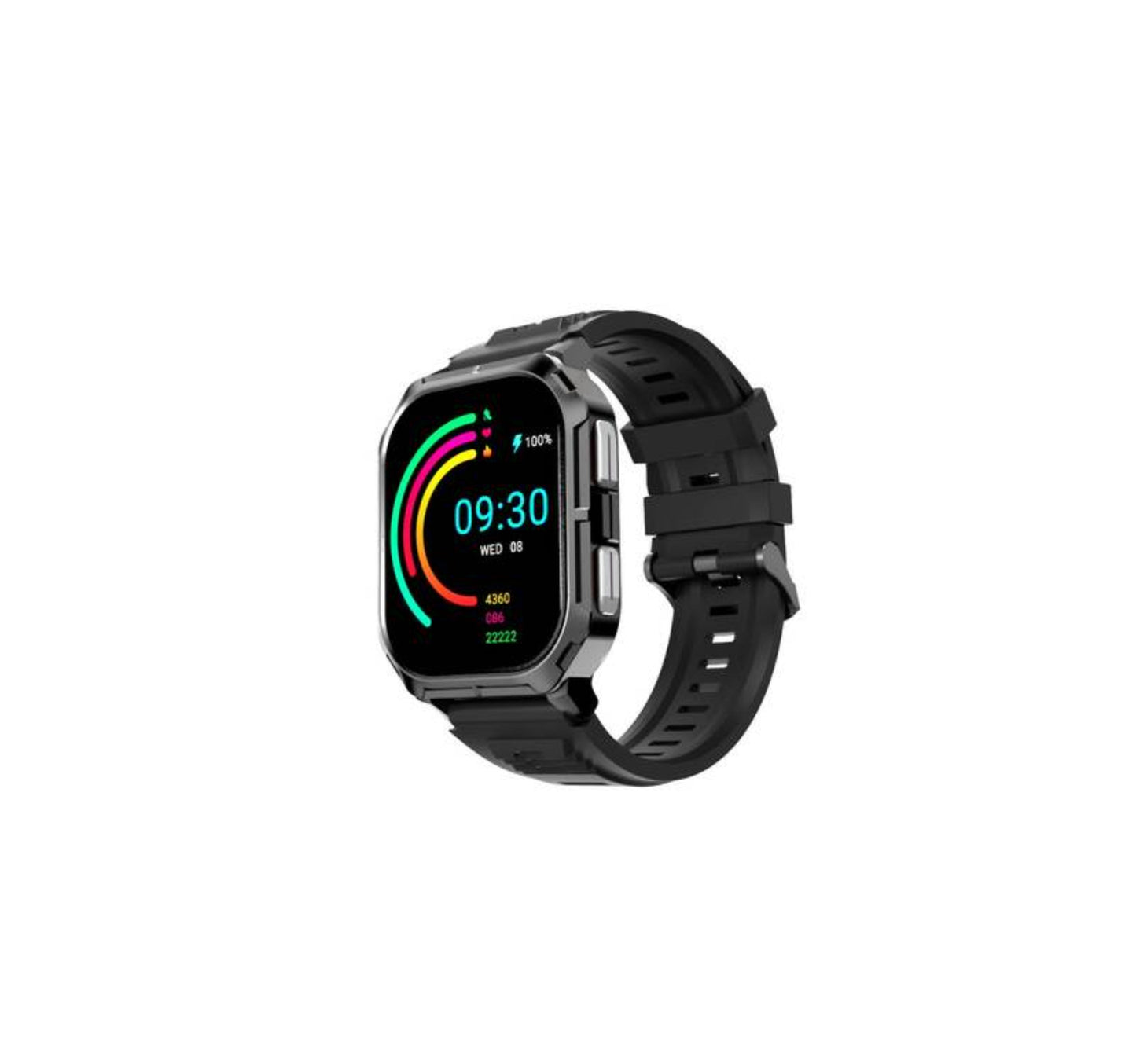 HiFuture Ultra3 Sports-Fitness Smartwatch Black Lulu Hypermarket