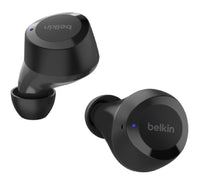 سماعات أذن لاسلكية حقيقية من Belkin SoundForm Bolt باللون الأسود (BL-TWS-C009-BLK)