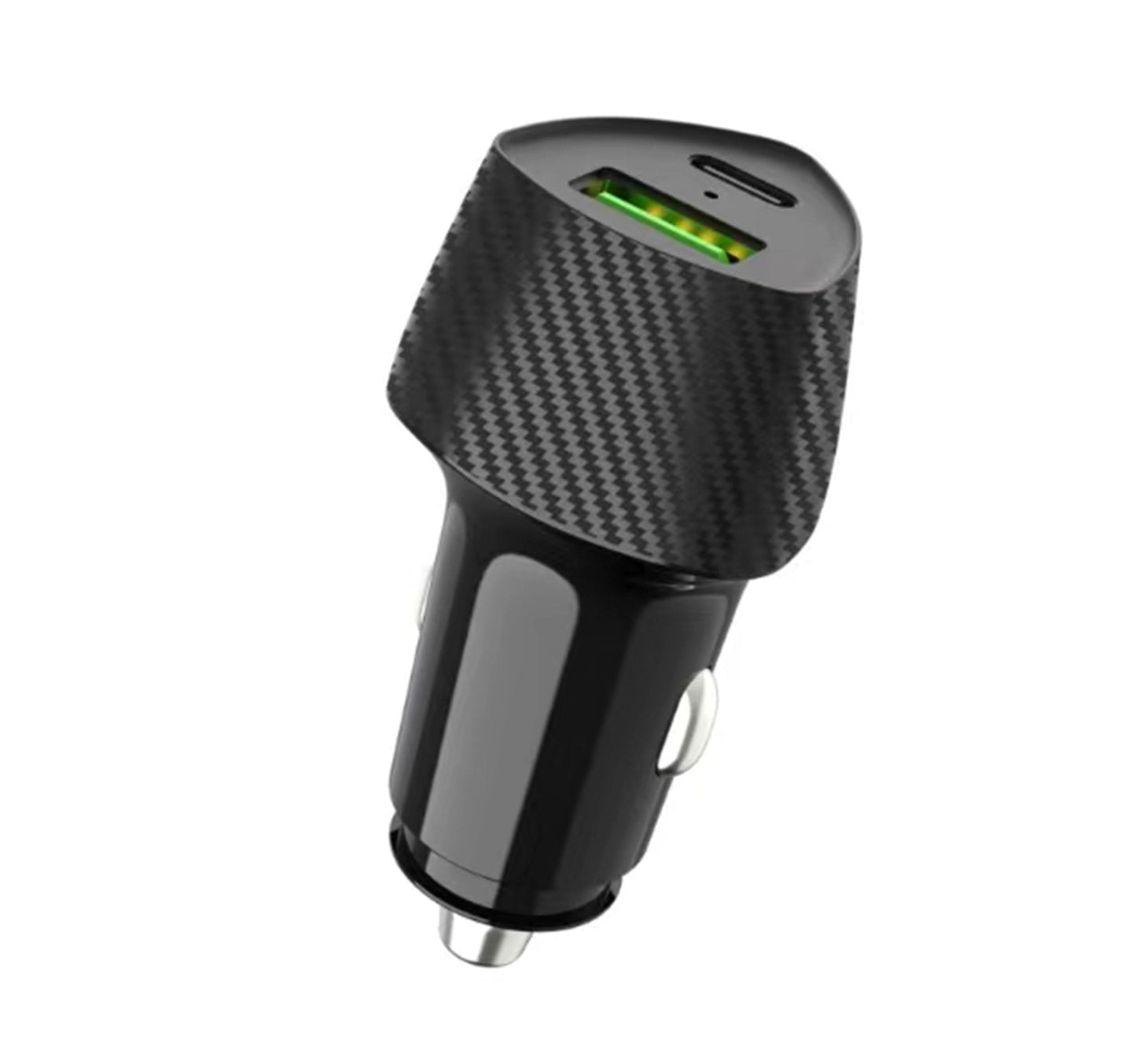 Trands 36W Car Charger (Type-C & Lightning Cable)AD663, Black Sultan Center