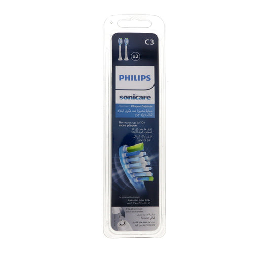 Philips Sonicare Premium Plaque Defense Replacement Brush Head 2pcs