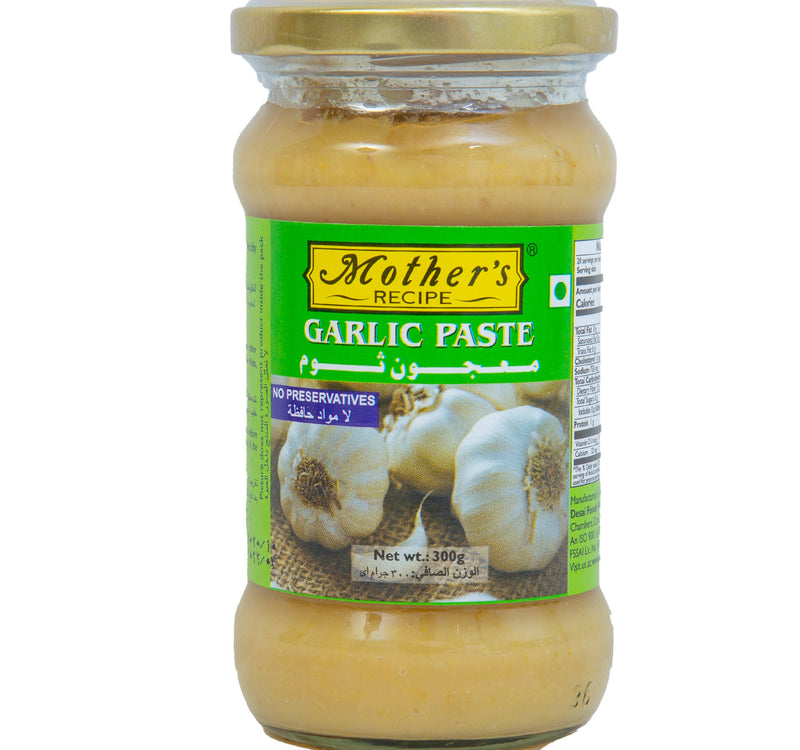 Mother's Recipe Garlic Paste 300 g Lulu Hypermarket