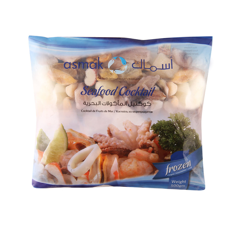 Asmak Sea Food Cocktail Frozen 500 g Lulu Hypermarket