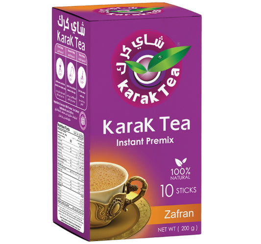 Karak Tea Instant Premix Zafran 10 pcs 200 g