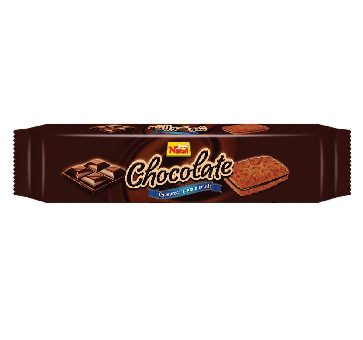 Nabil Chocolate Flavoured Cream Biscuits 82 g