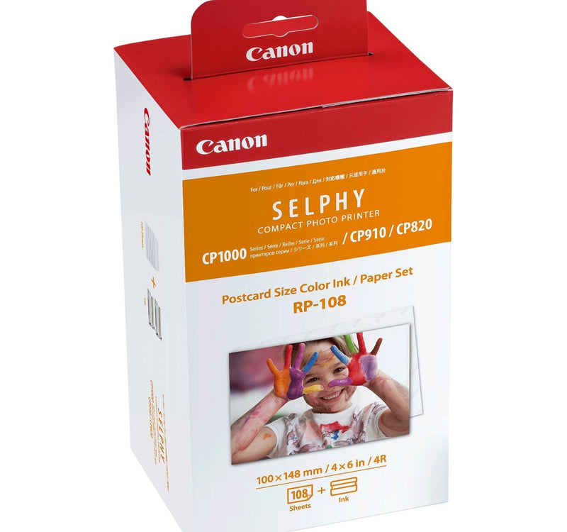 Canon RP-108 High-Capacity Color Ink/Paper Set