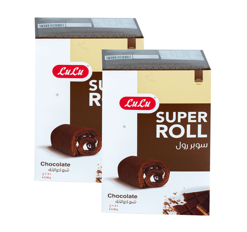 LuLu Super Roll Chocolate 2 x 360 g