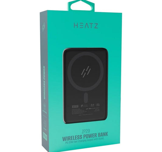 Heatz Wireless Power Bank 10000mAh ZP29 20W Lulu Hypermarket