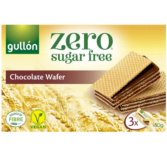 Gullon Wafer Chocolate Sugar Free 180 g Lulu Hypermarket