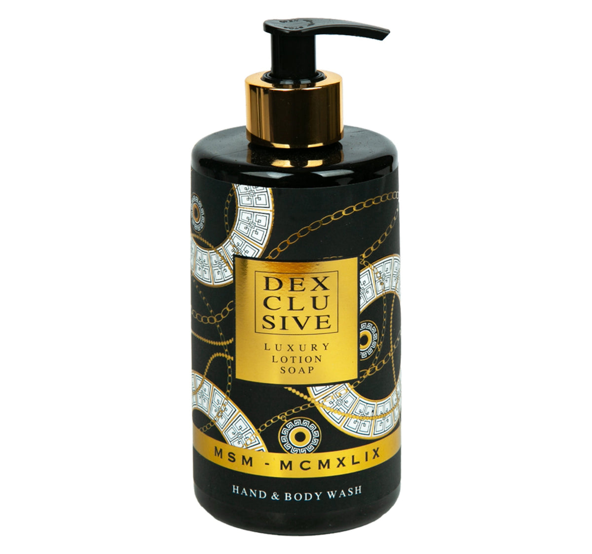 Dexclusive Luxury Lotion Soap MSM-MCMXLIX Hand & Body Wash 400 ml