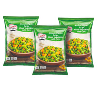 Al Kabeer Mixed Vegetables with Corn Value Pack 3 x 400 g Lulu Hypermarket