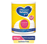 Bebelac Lactose Free Infant Milk Formula From 0-6 Months 400 g