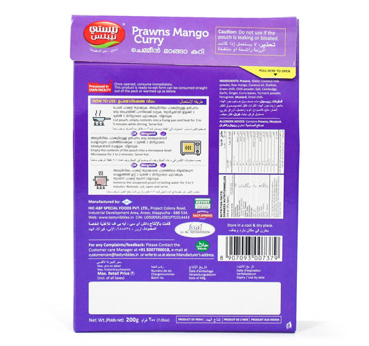 Tasty Nibbles Prawns Mango Curry 200 g
