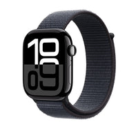 Apple Watch Series 10 GPS, 46 mm Jet Black Aluminium Case with Ink Sport Loop Lulu Hypermarket