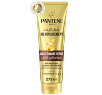 Pantene Pro-V Hair Oil Replacement Leave On Cream Milky Damaged Repair Value Pack 275 ml