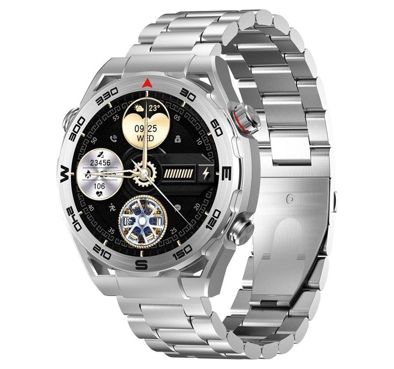 Havit Smartwatch, 1.43 inches AMOLED HD Display, Silver, M9030 Lulu Hypermarket