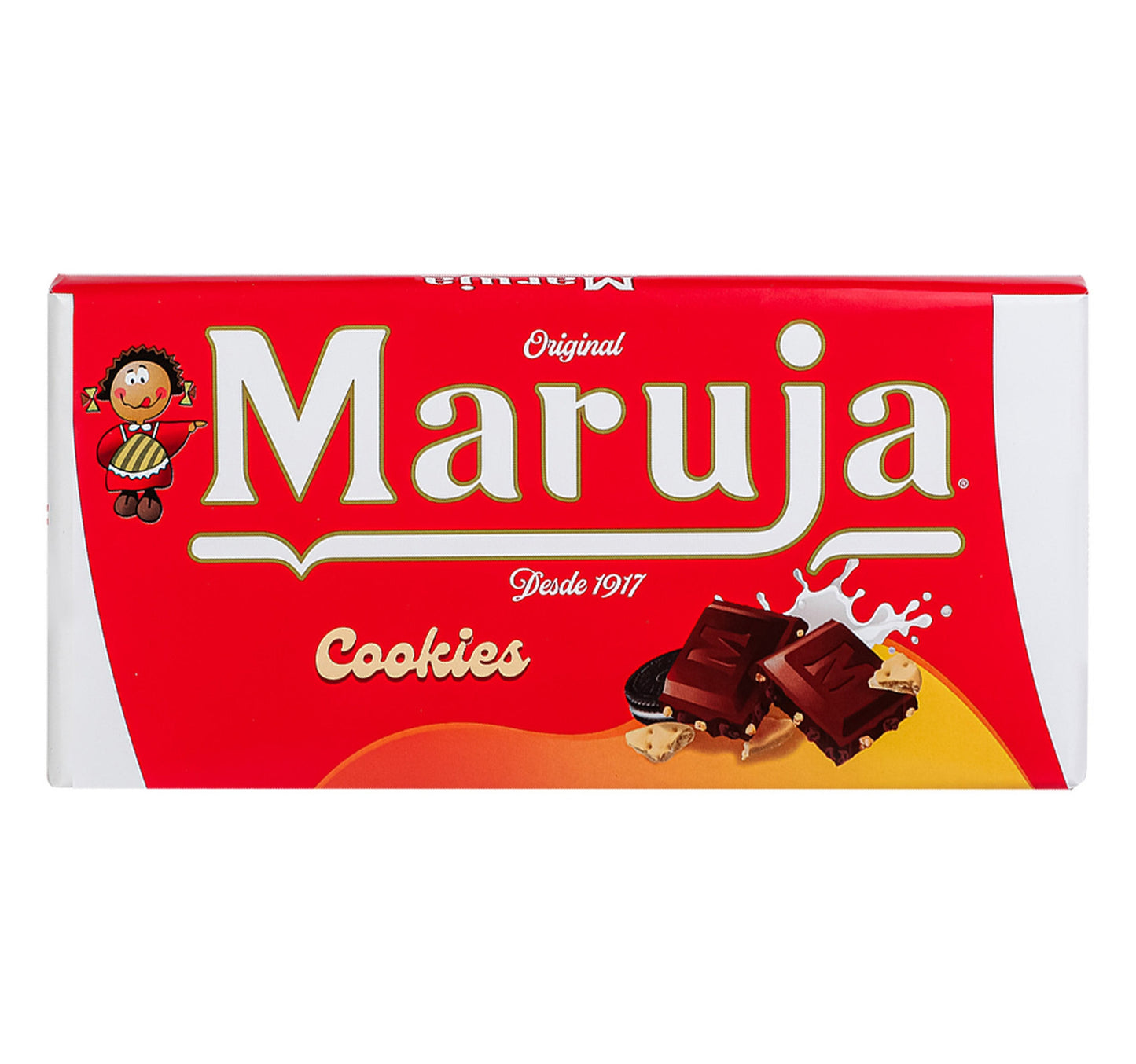 Maruja Compound Chocolate with Milk and Cookies 90g Lulu Hypermarket