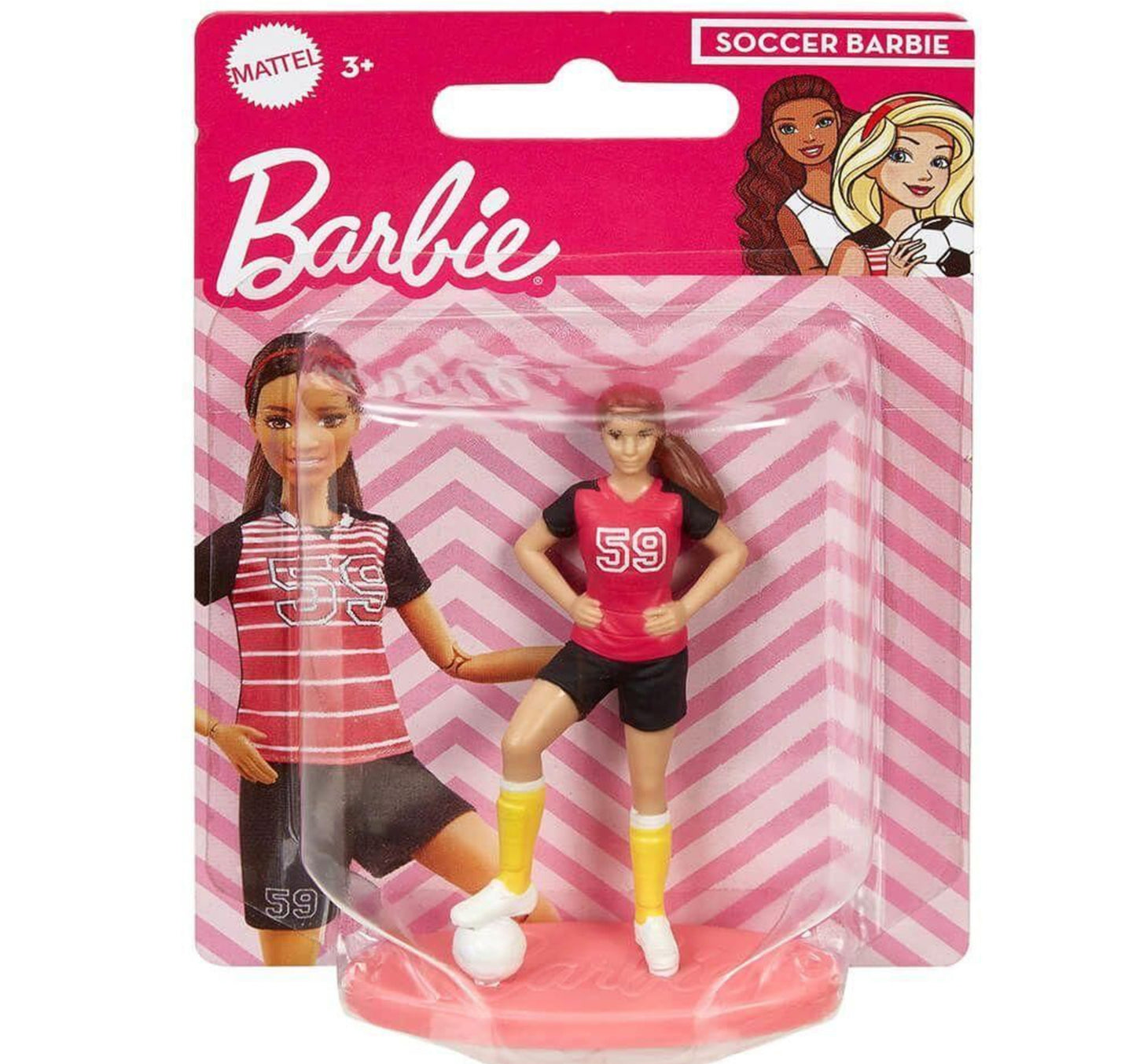 Barbie Micro Collection Dolls, 3-Inch Collectible Mini Figures GNM52 Assorted