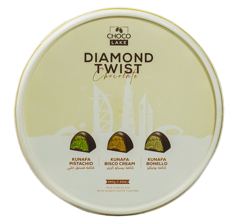 Choco Lake Diamond Twist Kunafa Milk Chocolate Mix 650 g