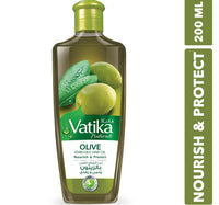 Vatika Naturals Olive Enriched Hair Oil Nourish & Protect 200 ml