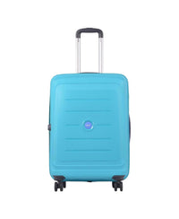 VIP 4Wheel Hard Trolley Manama Gold 55cm Blue