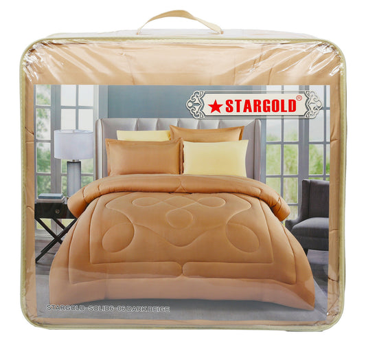 Stargold Comforter 220 x 240cm 6pcs Set Assorted Colors