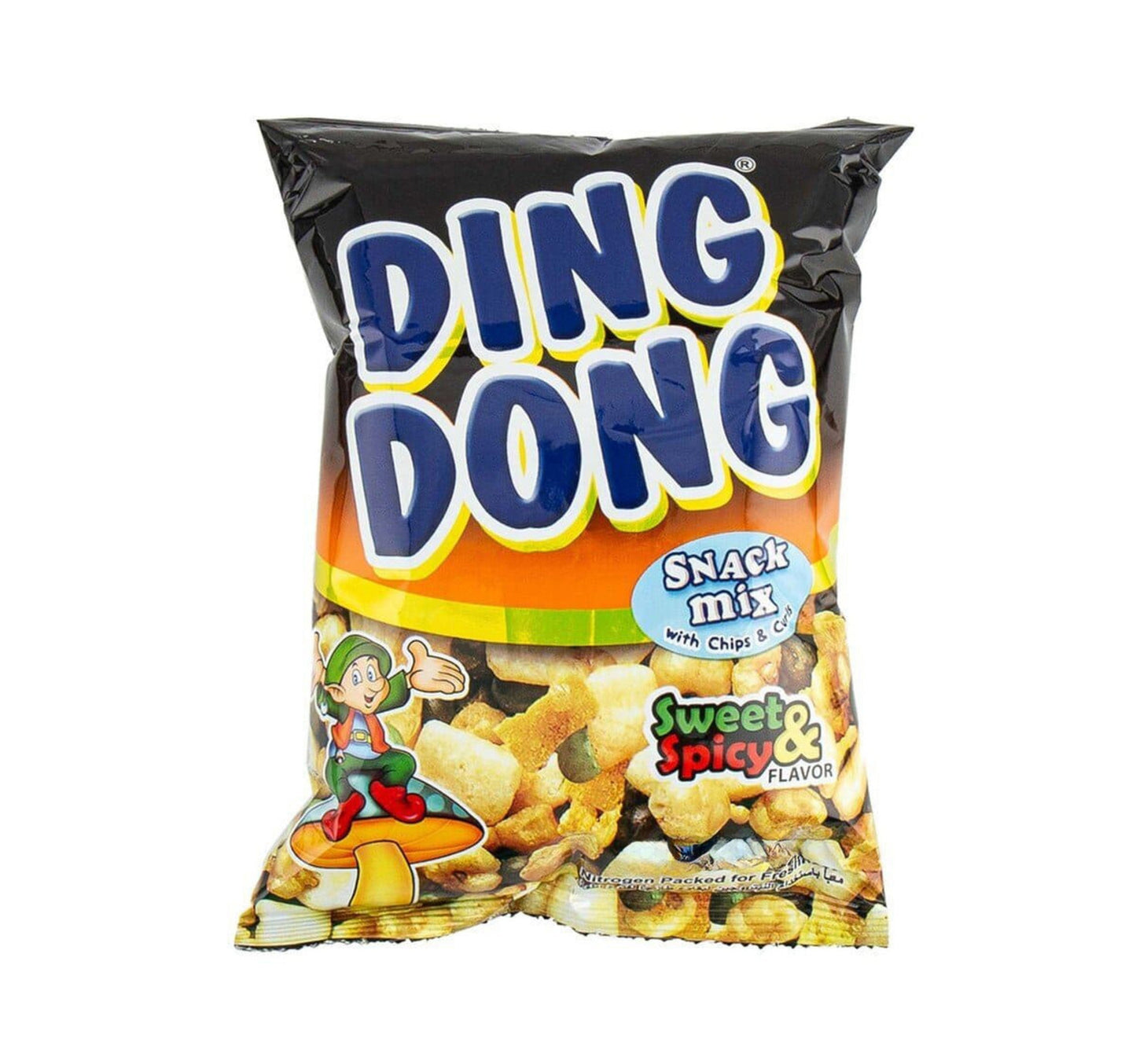 Ding Dong Sweet and Spicy Flavor Snack Mix 95 g Lulu Hypermarket